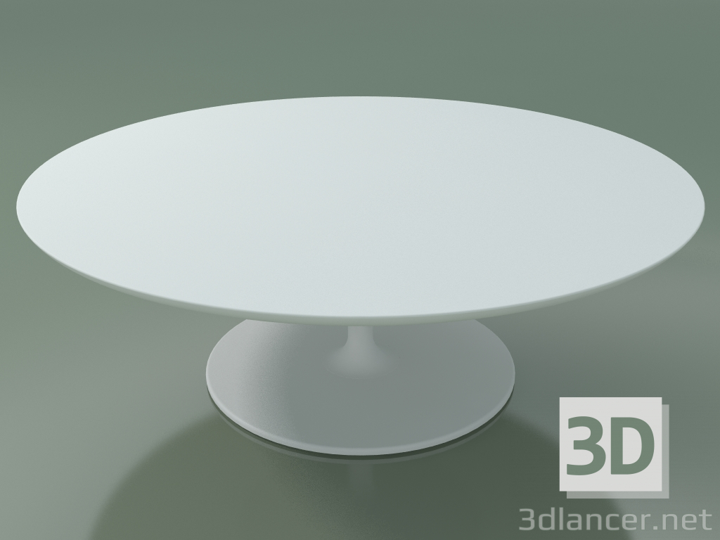 3d model Coffee table round 0722 (H 35 - D 100 cm, M02, V12) - preview
