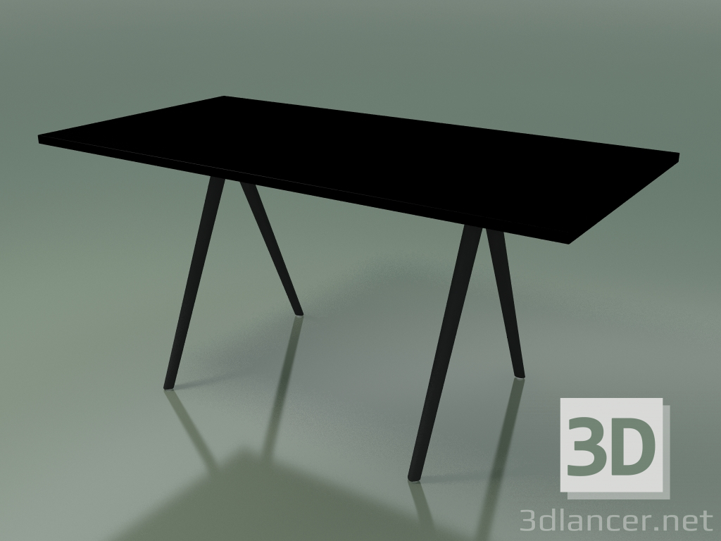 3D modeli Dikdörtgen masa 5402 (H 74 - 79x159 cm, melamin N02, V44) - önizleme