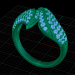 Pétalos de anillo 3D modelo Compro - render