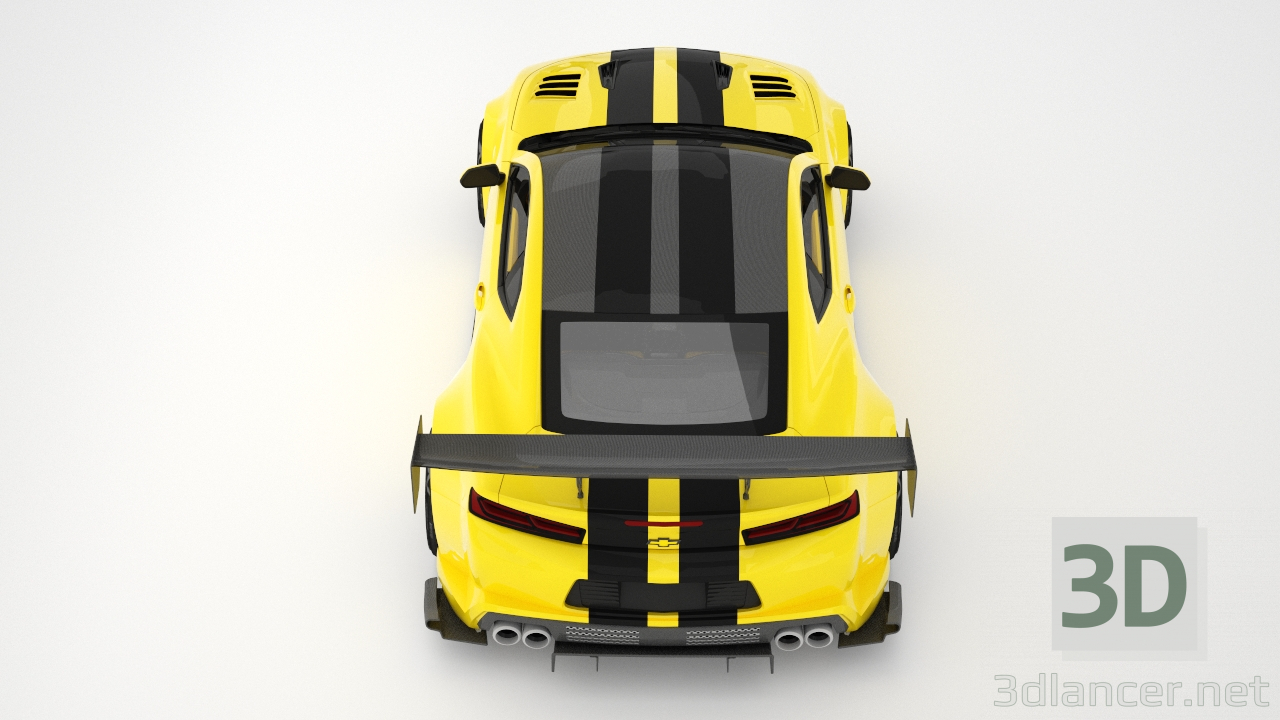 Chevrolet Camaro 3D-Modell kaufen - Rendern