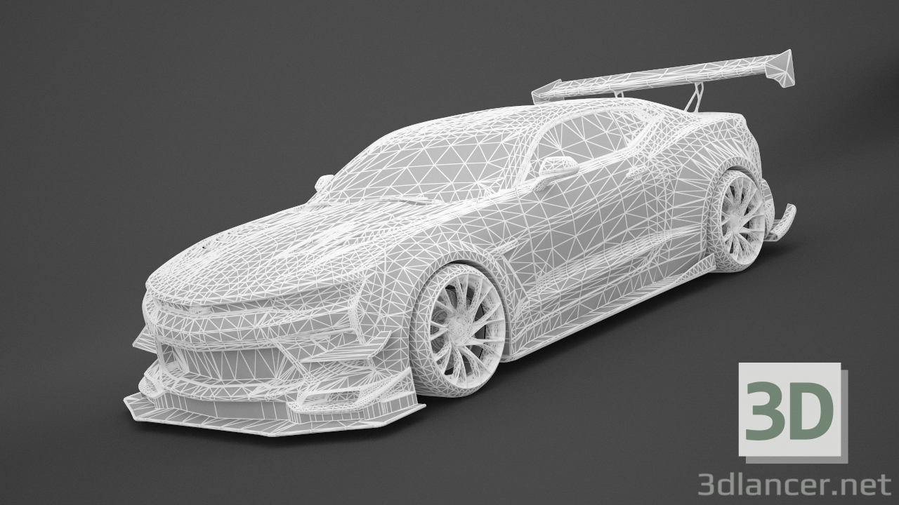 modèle 3D de Chevrolet Camaro acheter - rendu