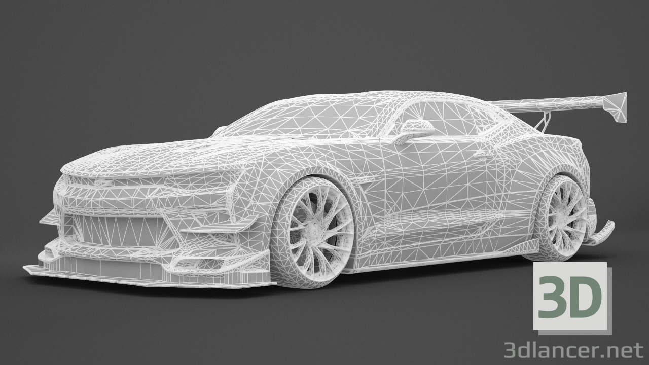 Chevrolet Camaro 3D modelo Compro - render
