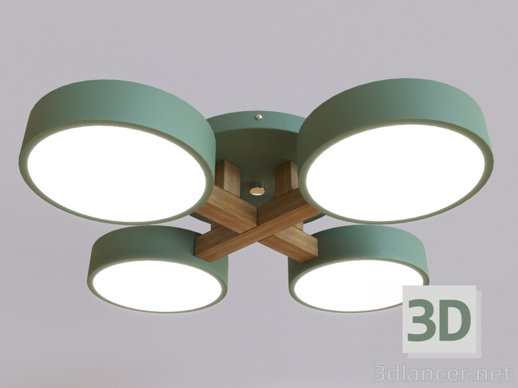 modèle 3D Poutrelle Vert 40.6211 - preview