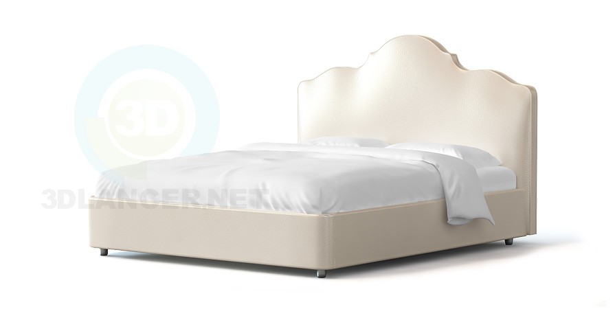 Modelo 3d Dula de cama - preview