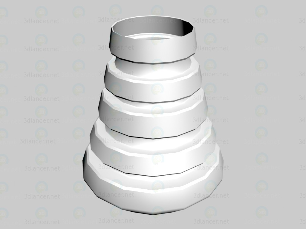 3d model Vase Subus - preview