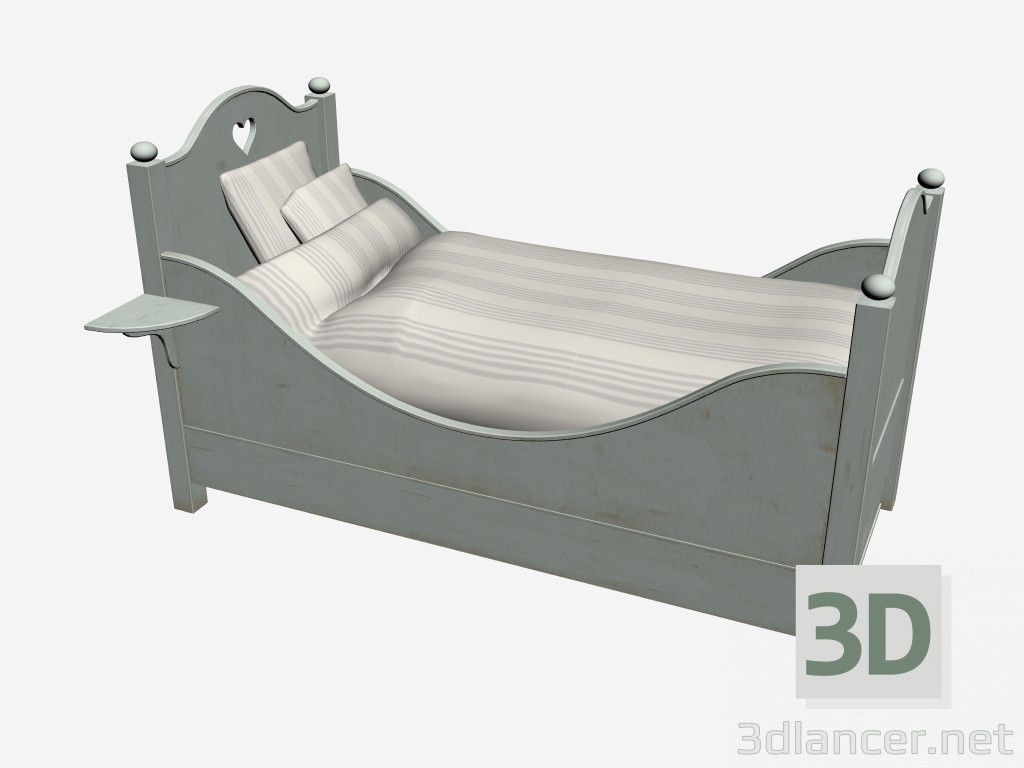 3d модель CH400 ліжко – превью
