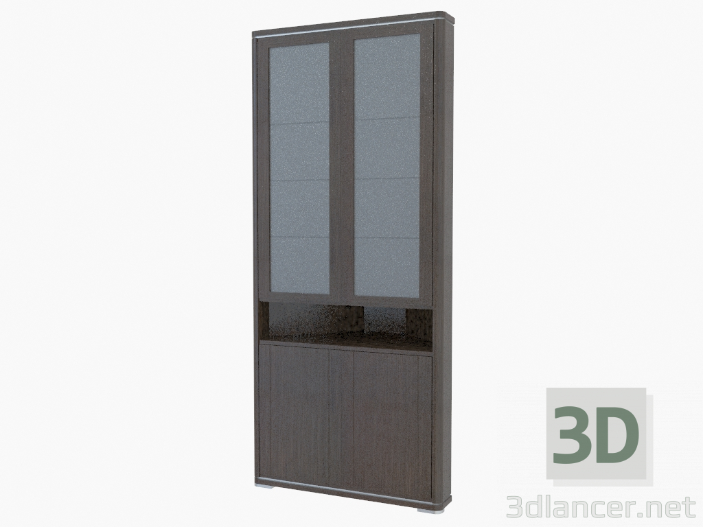 3d model The corner element of the furniture wall (479-34) - preview