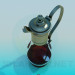 3d model Glass pitcher - preview