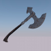 Hacha medieval Low-poly modelo 3D 3D modelo Compro - render
