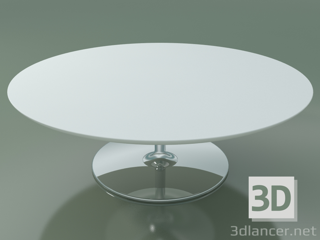 modello 3D Tavolino rotondo 0723 (H 35 - P 100 cm, F01, CRO) - anteprima
