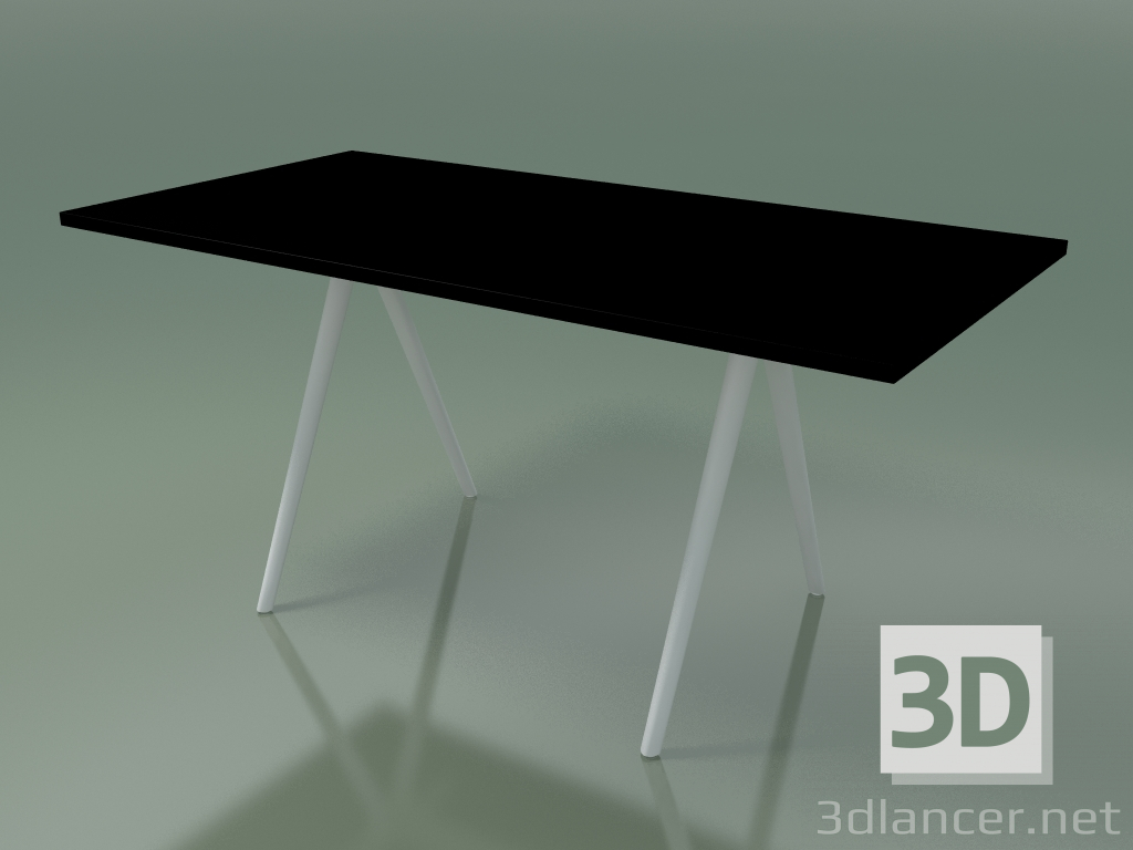 modello 3D Tavolo rettangolare 5402 (H 74 - 79x159 cm, melamina N02, V12) - anteprima