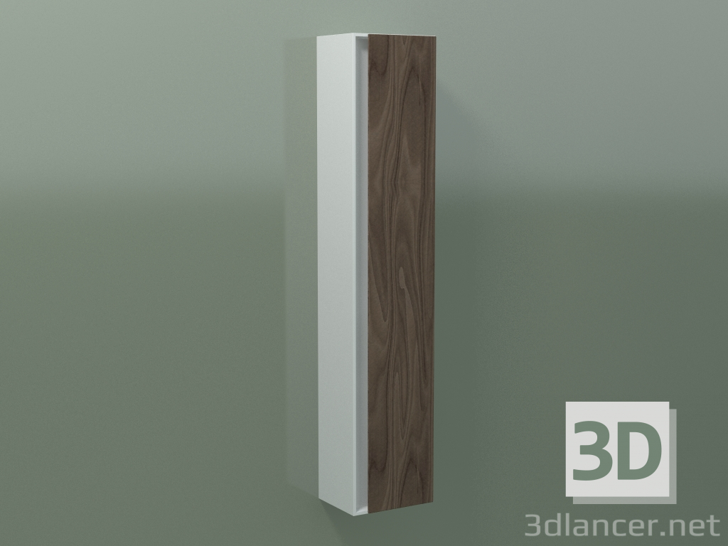 3D modeli Kalem kutusu (dx, L 24, P 18, H 120 cm, Noce Canaletto O07) - önizleme