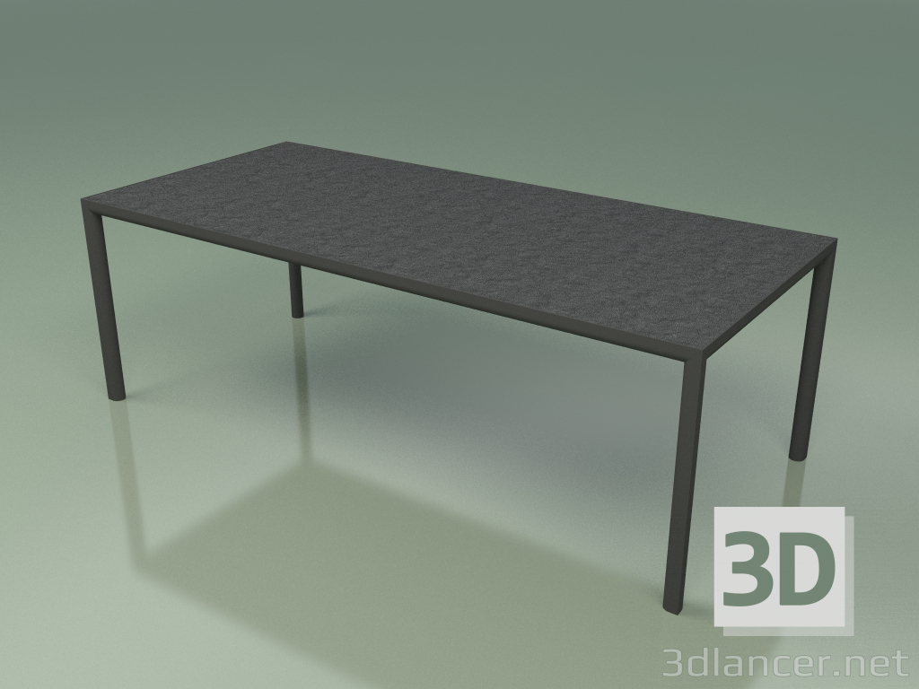 modèle 3D Table à manger 004 (Metal Smoke, Gres Graphite) - preview