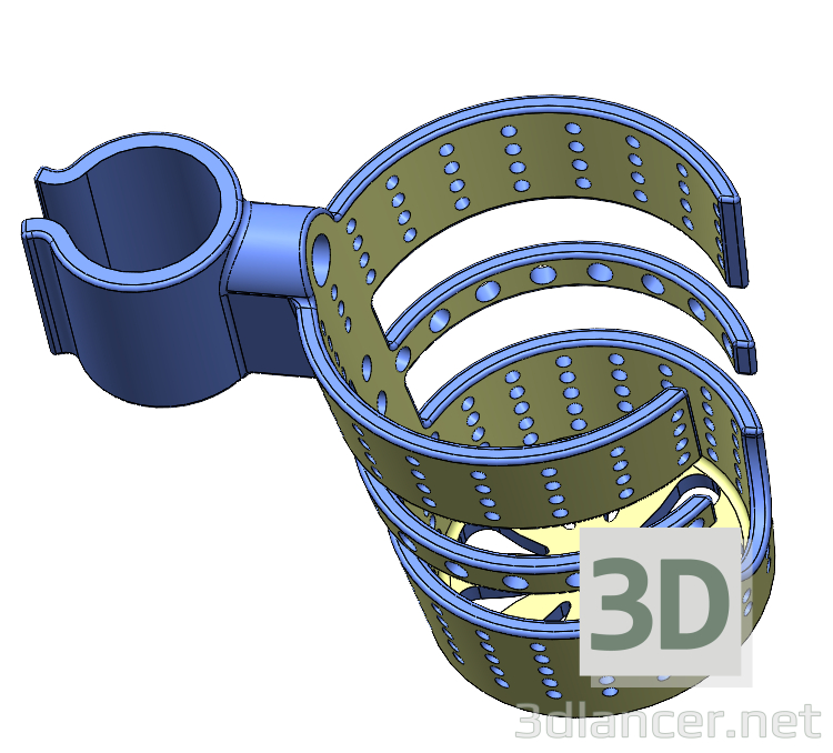 modèle 3D de Porte-poussette acheter - rendu