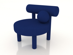Cadeira baixa Gropius CS1 (azul)
