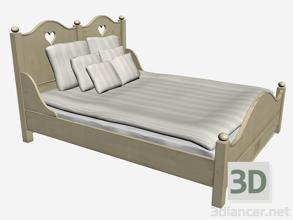 3d модель Ліжко CH401 – превью