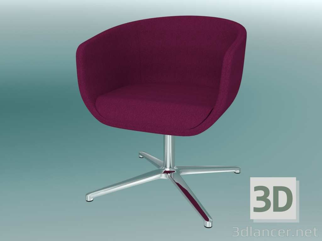 modèle 3D Chaise pivotante (10F) - preview