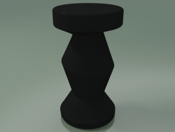Mesa de apoio, tamborete InOut (49, cerâmica cinza antracite)