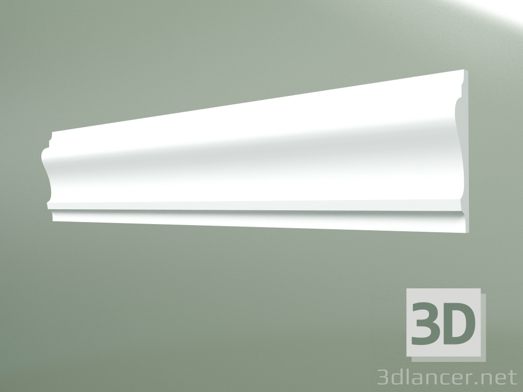 modello 3D Modanatura in gesso MT229 - anteprima