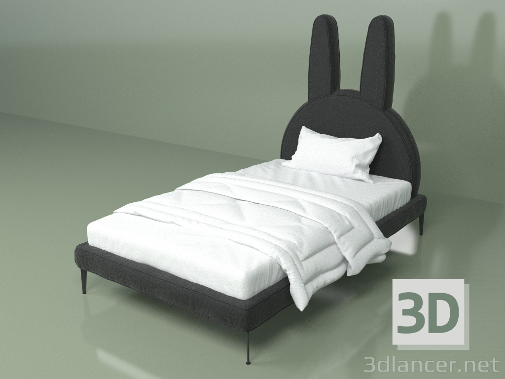 3D modeli Zaya yatak 2000x1200 - önizleme