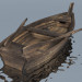 altes Ruderboot 3D-Modell kaufen - Rendern