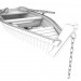Barco de pesca 3D modelo Compro - render