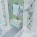 modèle 3D salle de bain - preview