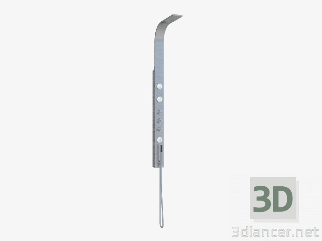 3d model Shower panel with thermostatic mixer Toscano (NOT 051K) - preview