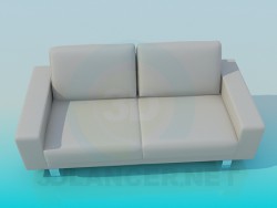 Sofá em estilo minimalista