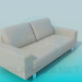 3D Modell Sofa im Minimalismusstil - Vorschau