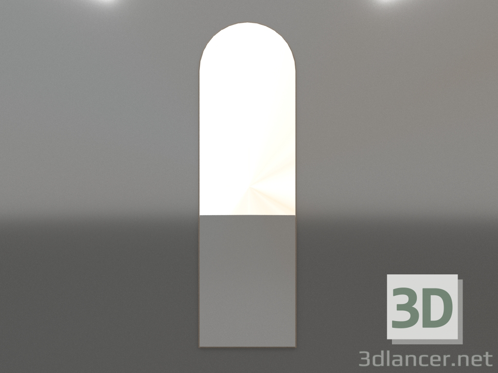 3d model Mirror ZL 24 (450x1500, wood grey) - preview