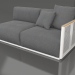 Modelo 3d Módulo de sofá seção 1 direita (branco) - preview