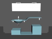 Модульная система для ванной комнаты (композиция 12)