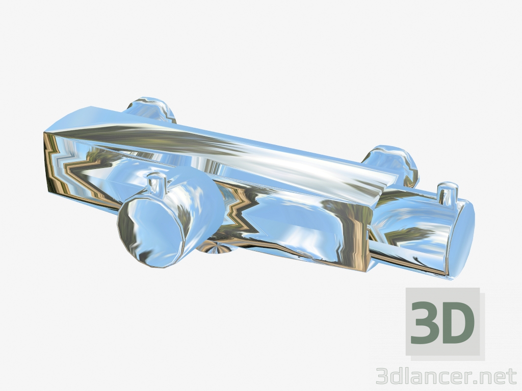 modello 3D Rubinetto doccia Izzy attacco doccia - anteprima