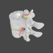 Espina lumbar 3D modelo Compro - render