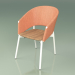 3d model Comfort chair 022 (Metal Milk, Orange) - preview