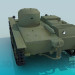 modèle 3D T-38 - preview