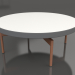 modèle 3D Table basse ronde Ø90x36 (Anthracite, DEKTON Zenith) - preview