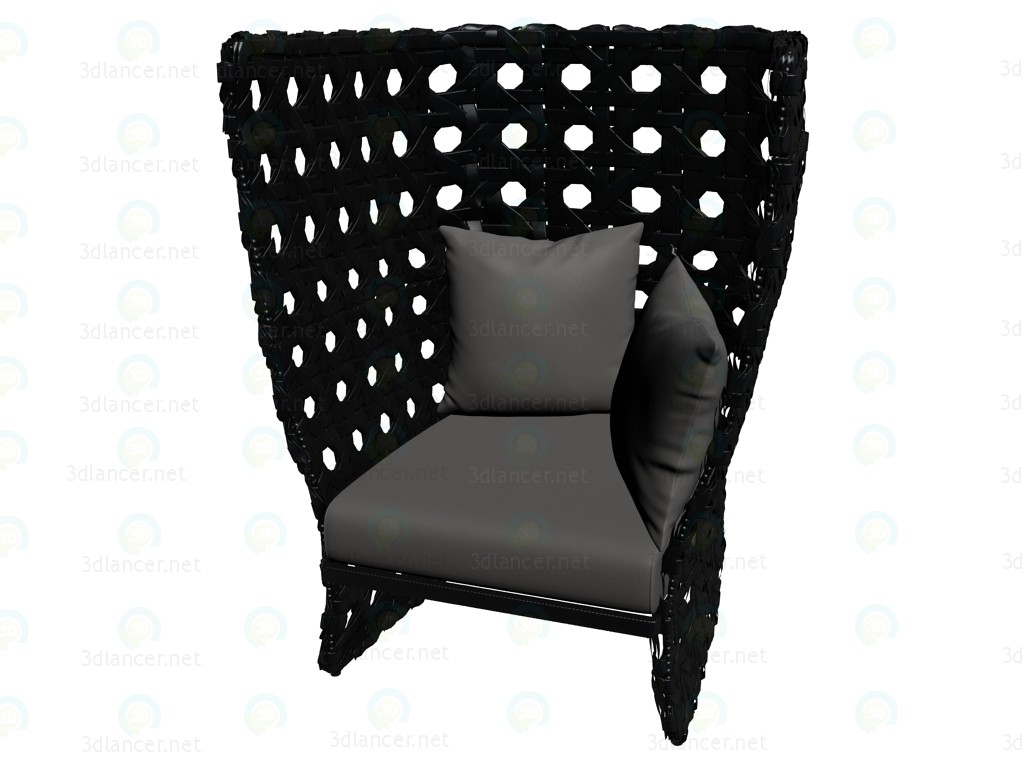 3d model Chair CN98PA - preview