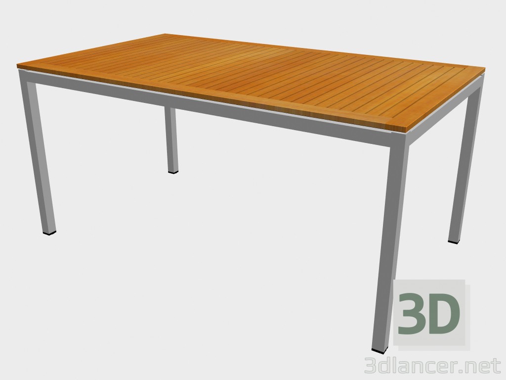 3d model Dining table Teak Top Dining Table 1270 - preview
