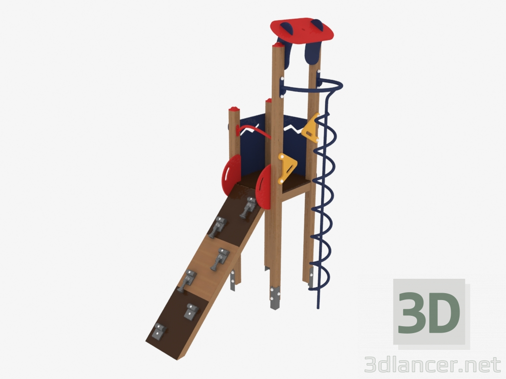 3D Modell Kindersportanlage (7809) - Vorschau