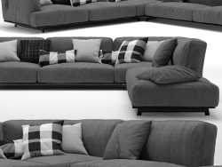 Sofa Tribeca von Poliform
