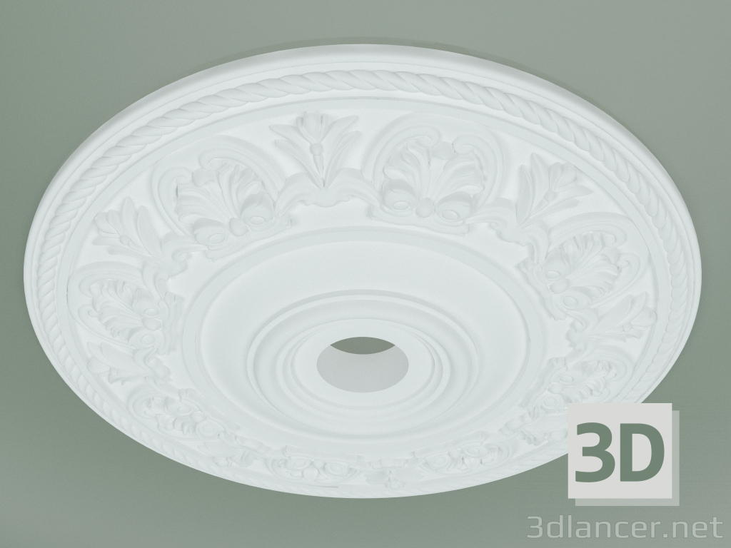 3d model Rosette with ornament RW010 - preview