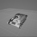 tanque 3D modelo Compro - render