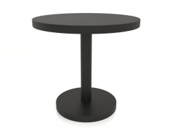 Dining table DT 012 (D=800x750, wood black)