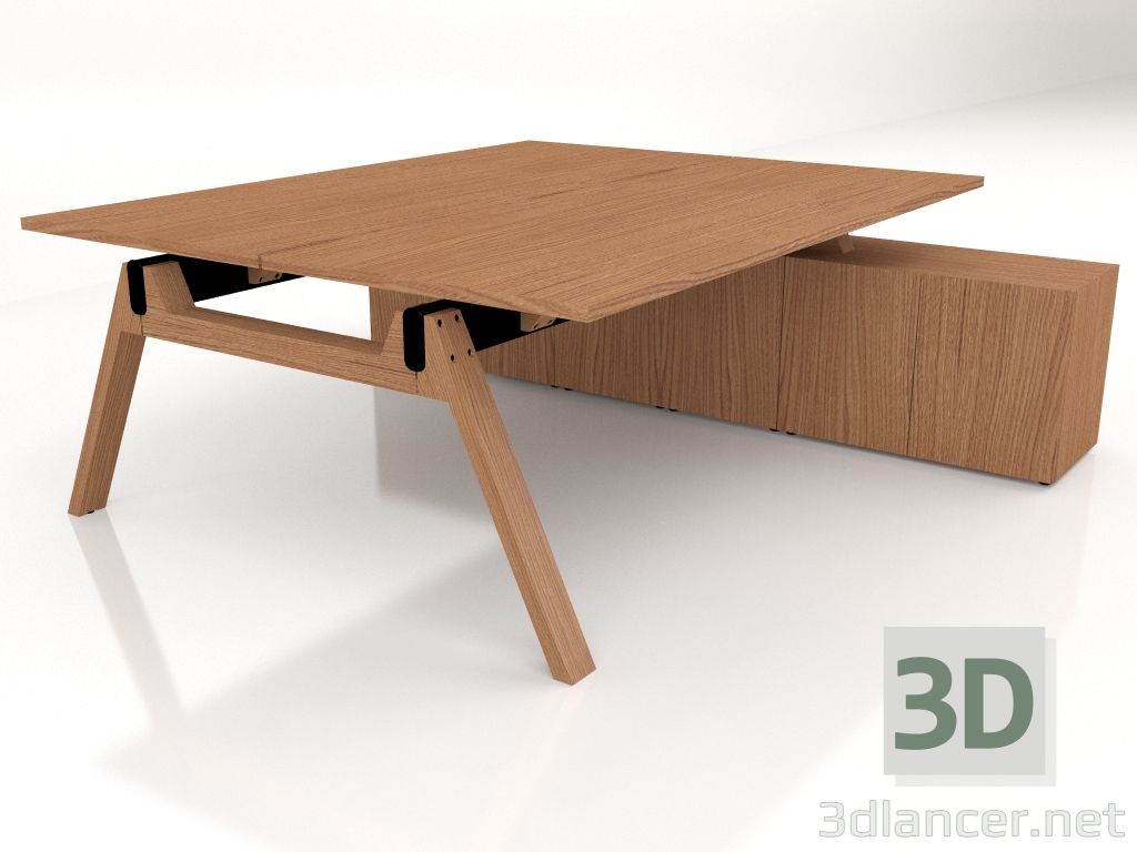 modèle 3D Table de travail Viga Banc V2023 (2000x2400) - preview