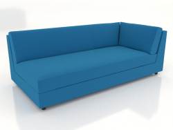 Sofa module 103 corner extended right