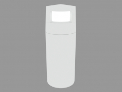 Lámpara de poste REEF BOLLARD 2x90 ° (S5257W)