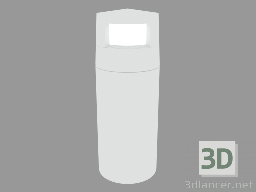 3D Modell Post Lampe Riff Poller 2x90 ° (S5257W) - Vorschau