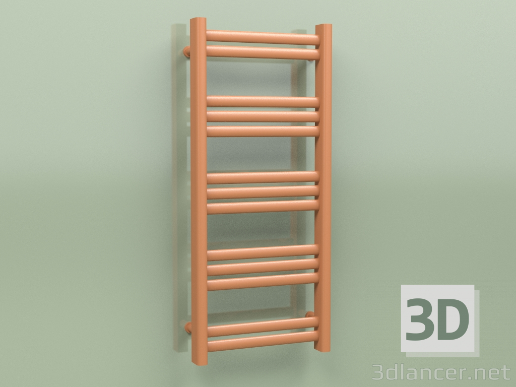 3d model Heated towel rail - Java (900 x 400, RAL - 8023) - preview